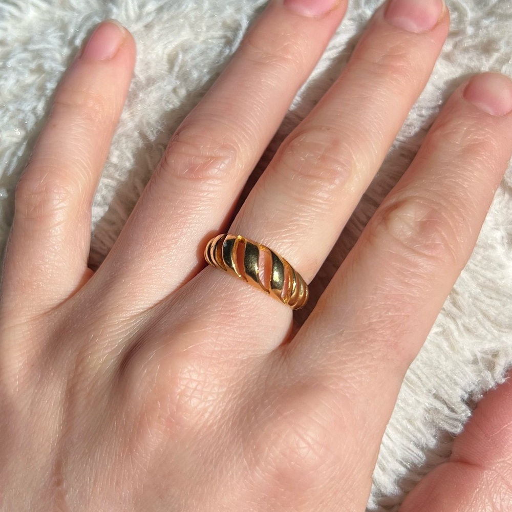 Gold Tone Ring